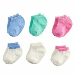 Baby / Toddler Girl Jumping Beans® 6-Pack Low Cut Socks Dots