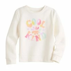 Girls 4-12 Jumping Beans® Fleece Crewneck Graphic Pullover Sweatshirt Rust -Jumping Beans shop unnamed file 224
