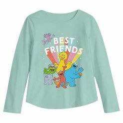 Toddler Girl Jumping Beans® Sesame Street "Best Friends" Long Sleeve Graphic Tee