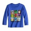 Toddler Boy Jumping Beans® Marvel Long Sleeve Superhero Grid Graphic Tee