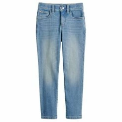 Boys 4-12 Jumping Beans® Tapered Fit Whiskered Jeans Light Wash -Jumping Beans shop unnamed file 2260