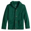 Boys 4-12 Jumping Beans® Sweater Fleece Cardigan Shady Moss
