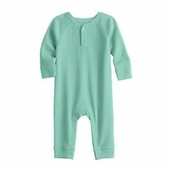 Baby Jumping Beans® Thermal Jumpsuit Red Buffalo