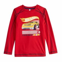 Boys 4-12 Jumping Beans® Hot Wheels "Live Fast" Long Sleeve Graphic Tee