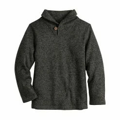 Boys 4-8 Jumping Beans® Shawl Collar Sweaterfleece Pullover Coal -Jumping Beans shop unnamed file 236