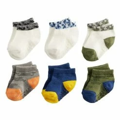 Baby / Toddler Boy Jumping Beans® 6-Pack Ankle Socks Sports -Jumping Beans shop unnamed file 2405