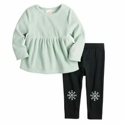 Baby Girl Jumping Beans® Critter Top & Bottoms Set Cat Gray -Jumping Beans shop unnamed file 2422