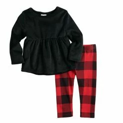 Baby Girl Jumping Beans® Critter Top & Bottoms Set Cat Gray -Jumping Beans shop unnamed file 2423