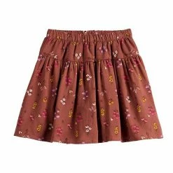 Girls 4-12 Jumping Beans® Shirred Yoke Scooter Skirt Multi Floral Navy -Jumping Beans shop unnamed file 2432
