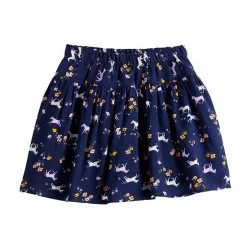 Girls 4-12 Jumping Beans® Shirred Yoke Scooter Skirt Multi Floral Navy -Jumping Beans shop unnamed file 2435