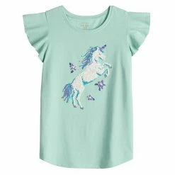 Girls 4-12 Jumping Beans® Flutter Sleeve Graphic Tee Light Pink 8 Girls 4-12 Jumping Beans® Flutter Sleeve Graphic Tee Light Pink -Jumping Beans shop unnamed file 2445