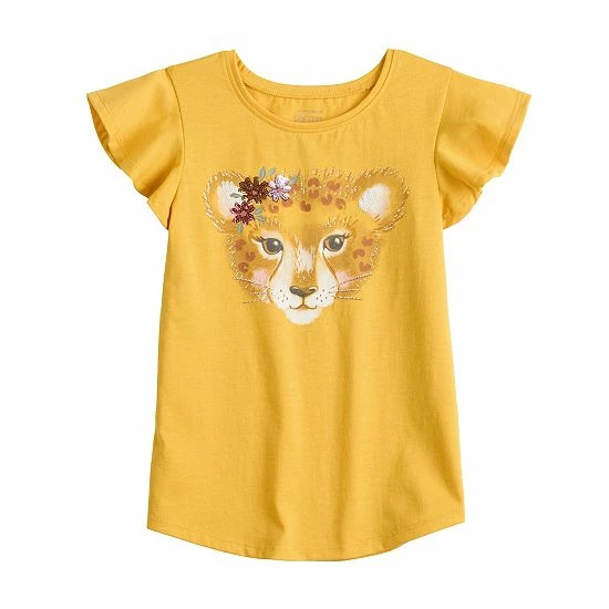 Girls 4-12 Jumping Beans® Flutter Sleeve Graphic Tee Light Pink Girls 4-12 Jumping Beans® Flutter Sleeve Graphic Tee Light Pink -Jumping Beans shop unnamed file 2446