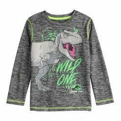 Boys 4-12 Jumping Beans® Jurassic World "Wild One" T-Rex Long Sleeve Graphic Tee