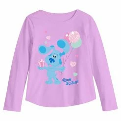 Toddler Girl Jumping Beans® Blue's Clues "Blue Skidoo" Long Sleeve Graphic Tee