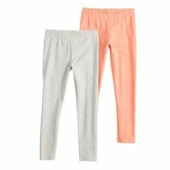 Girls 4-12 Jumping Beans® 2-Pack Leggings