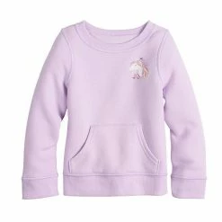 Toddler Girl Jumping Beans® Sensory & Abdominal Access Kangaroo Pocket Graphic Sweatshirt Purple Unicorn -Jumping Beans shop unnamed file 2488