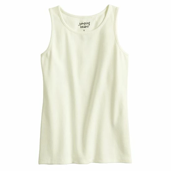 Girls 4-12 Jumping Beans® Essential Ribbed Tank Top Ivory Girls 4-12 Jumping Beans® Essential Ribbed Tank Top Ivory -Jumping Beans shop unnamed file 2509