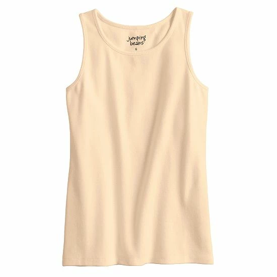 Girls 4-12 Jumping Beans® Essential Ribbed Tank Top Ivory Girls 4-12 Jumping Beans® Essential Ribbed Tank Top Ivory -Jumping Beans shop unnamed file 2510
