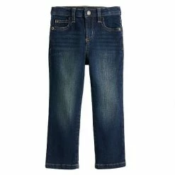 Boys 4-8 Jumping Beans® Straight Fit Denim Jeans In Regular, Slim, & Husky Dark Wash
