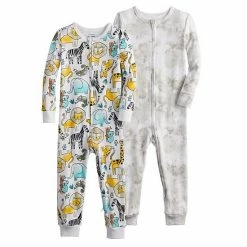 Toddler Girl Jumping Beans® Printed Bodysuit 2-Pack Set Sleepy Mermaid -Jumping Beans shop unnamed file 2547