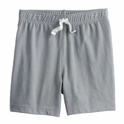 Boys 4-8 Jumping BeansĀ® Essential Knit Jersey Shorts Koala Gray