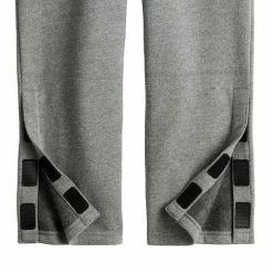 Kids 4-12 Jumping Beans® Adaptive Easy Dressing, Diaper Friendly, & Seated Comfort Open Leg Sweatpants Black Heather -Jumping Beans shop unnamed file 2576