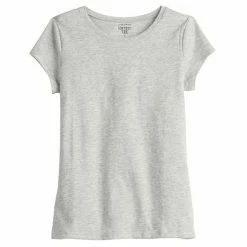 Girls 4-12 Jumping Beans® Basic Tee Navy -Jumping Beans shop unnamed file 2598