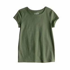 Girls 4-12 Jumping Beans® Basic Tee Navy -Jumping Beans shop unnamed file 2604