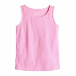 Toddler Girl Jumping Beans® Essential Rib Tank Top Hot Pink -Jumping Beans shop unnamed file 2633