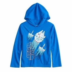 Boys 4-8 Jumping BeansĀ® Star Wars Millennium Falcon Hooded Active Graphic Tee