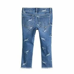 Alternative view of Toddler Girl Jumping Beans® Raw-Edge Hem Jeggings