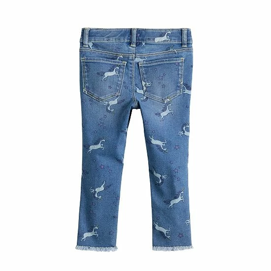 Toddler Girl Jumping Beans® Raw-Edge Hem Jeggings 2 Toddler Girl Jumping Beans® Raw-Edge Hem Jeggings - Image 2