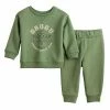 Baby Girl Jumping Beans® Star Wars The Mandalorian Grogu Aka Baby Yoda Sweatshirt & Jogger Pants Set