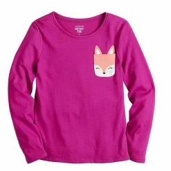 Girls 4-12 Jumping Beans® Puff-Sleeve Tee Purple Unicorn -Jumping Beans shop unnamed file 2680