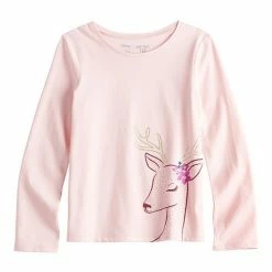 Girls 4-12 Jumping Beans® Puff-Sleeve Tee Purple Unicorn -Jumping Beans shop unnamed file 2681