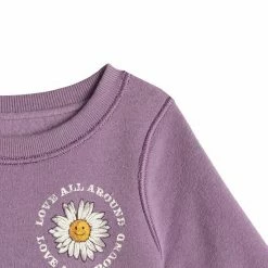 Alternative view of Toddler Girl Jumping Beans® Physical Adaptive Crewneck Pullover