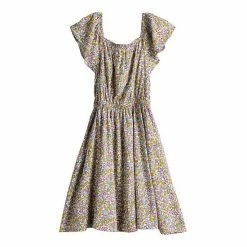 Girls 4-12 Jumping Beans® Short Sleeve Empire Waist Dress Unicron Purple -Jumping Beans shop unnamed file 2712