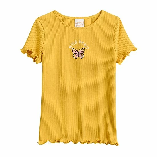 Girls 4-12 Jumping Beans® Lettuce Edge Embroidered Tee Ivory Girls 4-12 Jumping Beans® Lettuce Edge Embroidered Tee Ivory -Jumping Beans shop unnamed file 2720