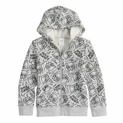 Boys 4-12 Jumping Beans® Black Panther Zip Hoodie