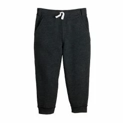 Girls 4-12 Jumping Beans® Adaptive Sensory, Easy Dressing, & Diaper Friendly Fleece Jogger Pants Charcoal -Jumping Beans shop unnamed file 2767