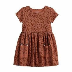 Toddler Girl Jumping Beans® Cheetah Dress