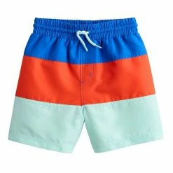 Toddler Boy Jumping Beans® Patterned Swim Trunks Yellow Blue -Jumping Beans shop unnamed file 2797