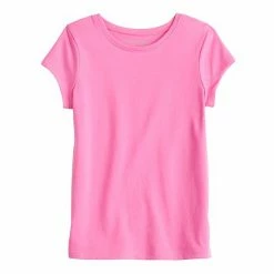 Girls 4-12 Jumping Beans® Essential Crewneck Tee Coral -Jumping Beans shop unnamed file 2811
