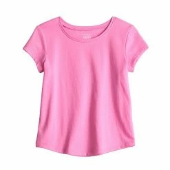 Girls 4-12 Jumping Beans® Essential Crewneck Tee Coral -Jumping Beans shop unnamed file 2818