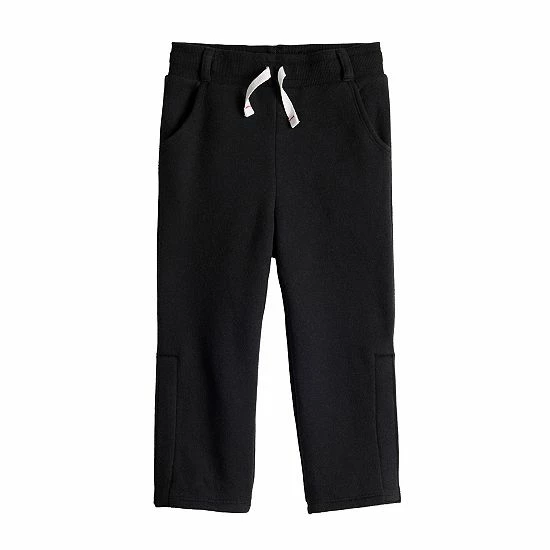 Girls 4-12 Jumping Beans® Adaptive Seated Comfort & Easy Dressing Fleece Sweatpants Black 6 Girls 4-12 Jumping Beans® Adaptive Seated Comfort & Easy Dressing Fleece Sweatpants Black - Image 6