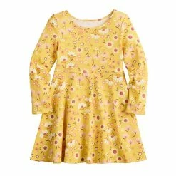 Girls 4-12 Jumping Beans® Adaptive Sensory, Easy Dressing, & Abdominal Access Long Sleeve A-Line Dress Yellow Floral 3 Girls 4-12 Jumping Beans® Adaptive Sensory, Easy Dressing, & Abdominal Access Long Sleeve A-Line Dress Yellow Floral -Jumping Beans shop unnamed file 2893