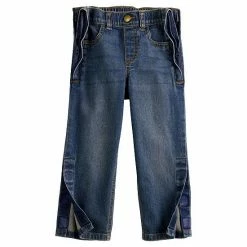 Toddler Boy Jumping Beans® Adaptive Pull-On Denim Pants Med Wash 2 Toddler Boy Jumping Beans® Adaptive Pull-On Denim Pants Med Wash -Jumping Beans shop unnamed file 2899