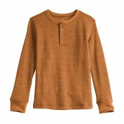 Boys 4-8 Jumping Beans® Long Sleeve Textured Henley Tee Exquisite Blue -Jumping Beans shop unnamed file 293