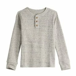 Boys 4-8 Jumping Beans® Long Sleeve Textured Henley Tee Exquisite Blue -Jumping Beans shop unnamed file 294