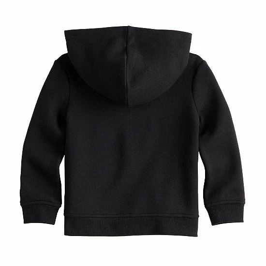 Toddler Girl Jumping Beans® Zip Fleece Hoodie Purple 2 Toddler Girl Jumping Beans® Zip Fleece Hoodie Purple - Image 2
